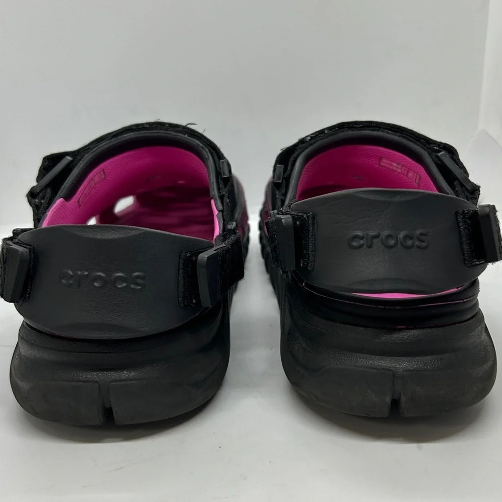 Post Malone x Crocs Duet Max Clog – Black/Pink Unisex - Men’s 10 Limited Edition